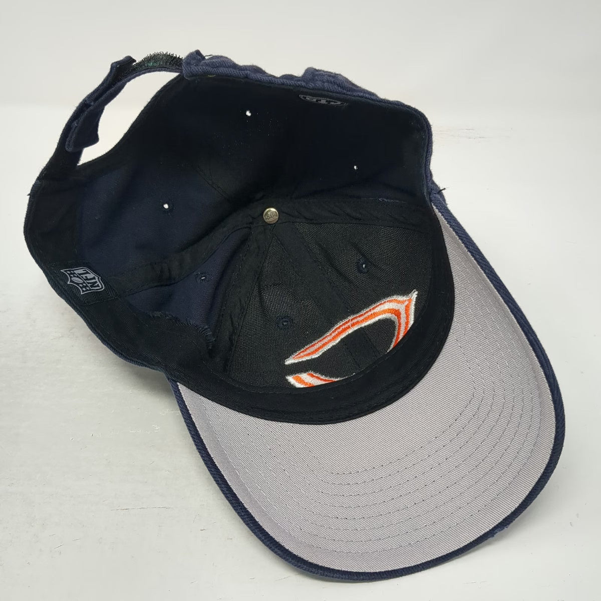 Chicago Bears NFL 47 Brand Blue OSFM Embroidered Logo Strapback Cotton Cap Hat