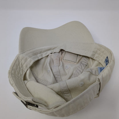 Port Authority Slideback Hat Tan One Size Adjustable Leather Patch
