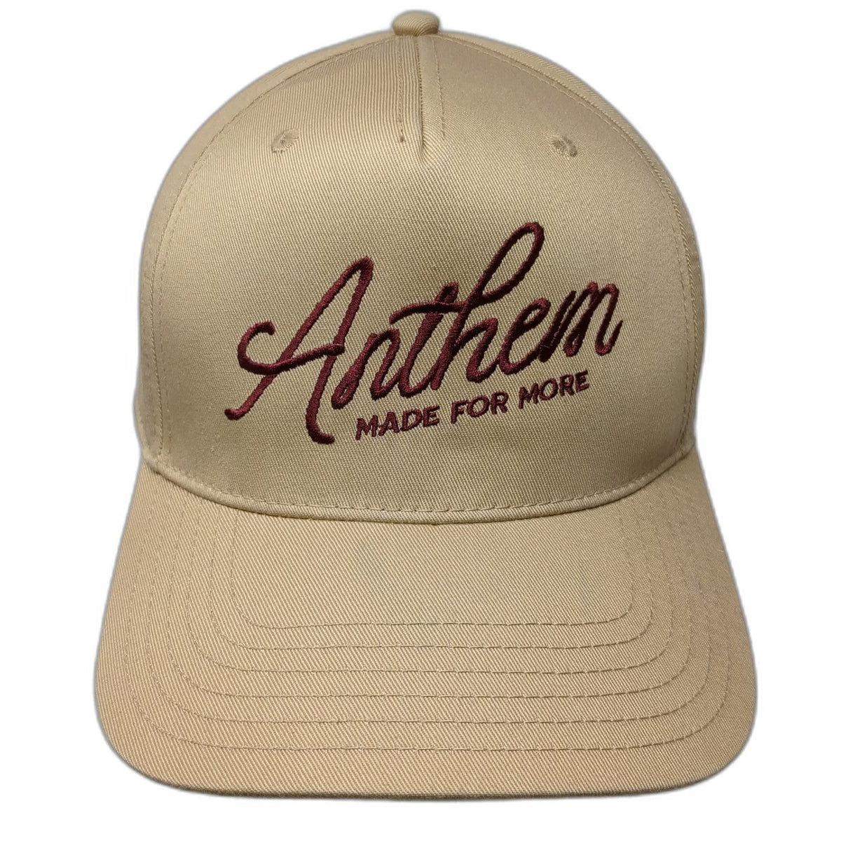 Otto 5 Panel Beige One Size Snapback Hat Anthem Made For More Structured Cap