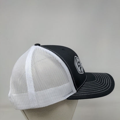 Law Preneur Snapback Trucker Hat Black One Size Adjustable Mesh Back Richardson