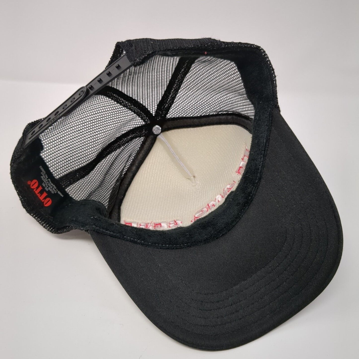 Te Amo, Bebe Snapback Rope Trucker Hat Black OSFM Mesh Back Otto