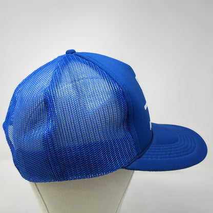 Cletes Auto Repair Burley Idaho Blue Trucker Hat One Size Mesh Snapback Foam