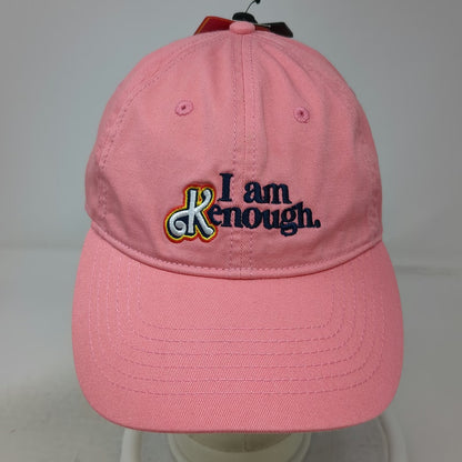 Barbie I Am Kenough Pink Baseball Cap Hat Movie Graphic Logo Cotton W/Tags