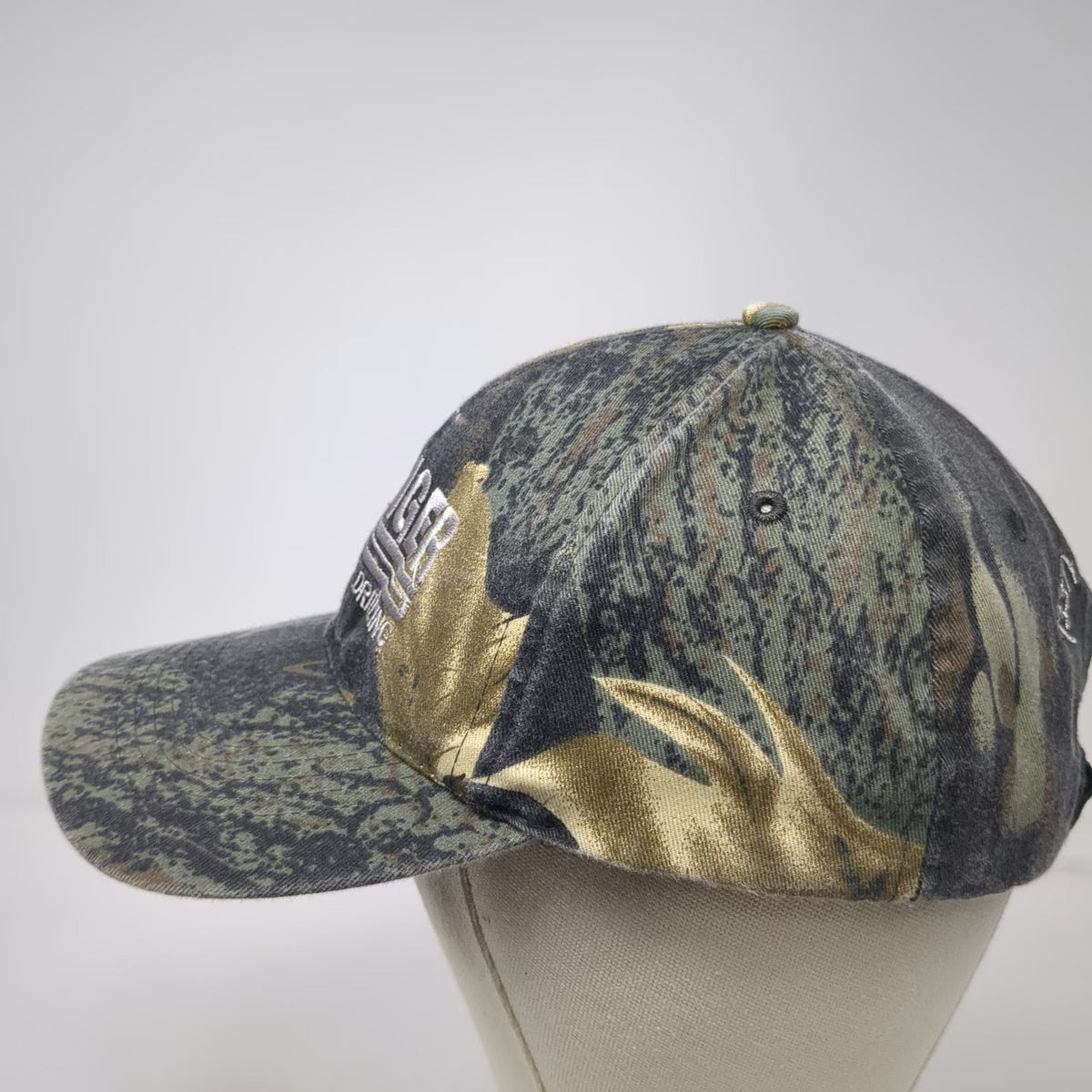 Green Camo Ranger Directional Drilling One Size Baseball Cap Hat Strapback