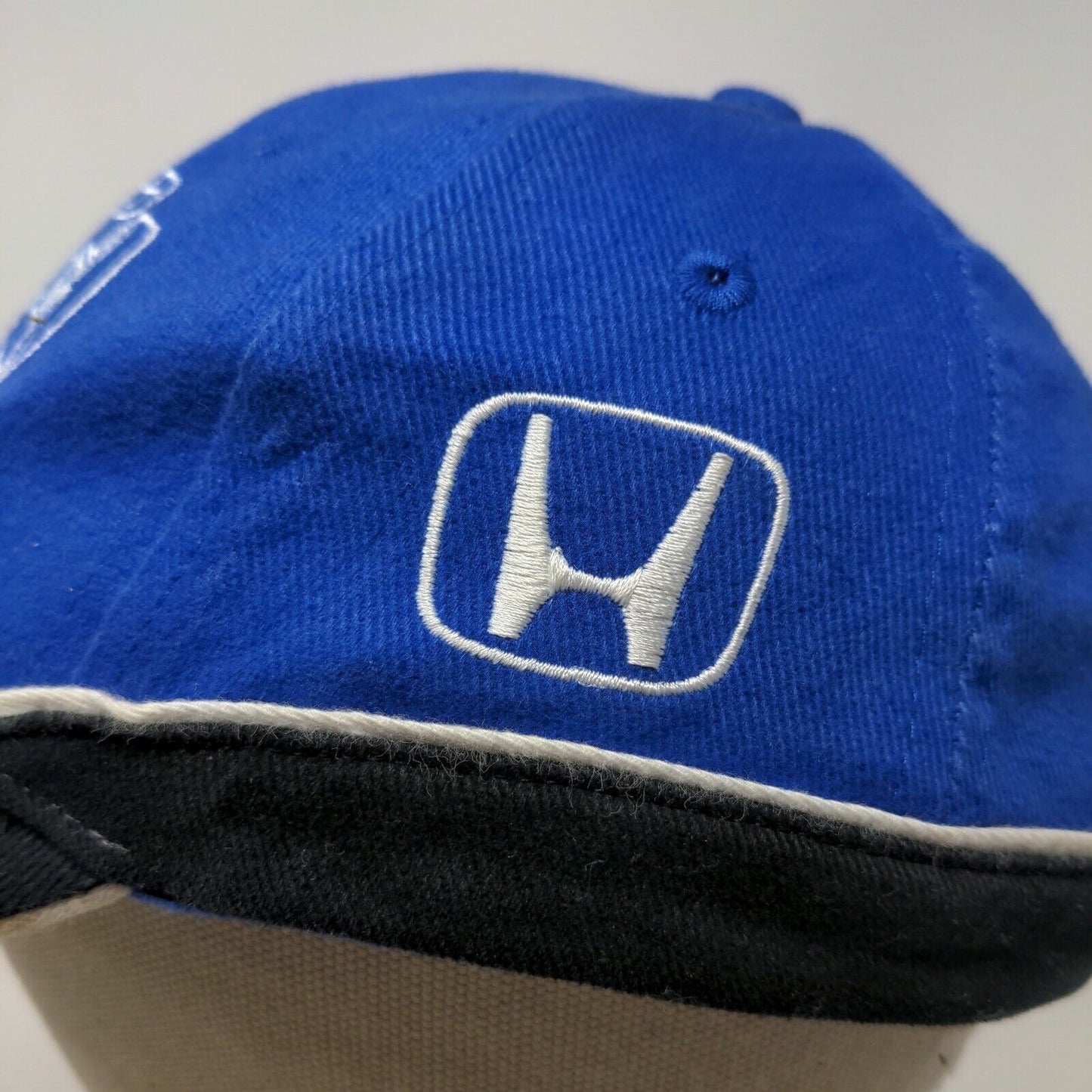 Speedgear Men's Strapback Hat Blue Embroidered Car Honda Logo Spell Out