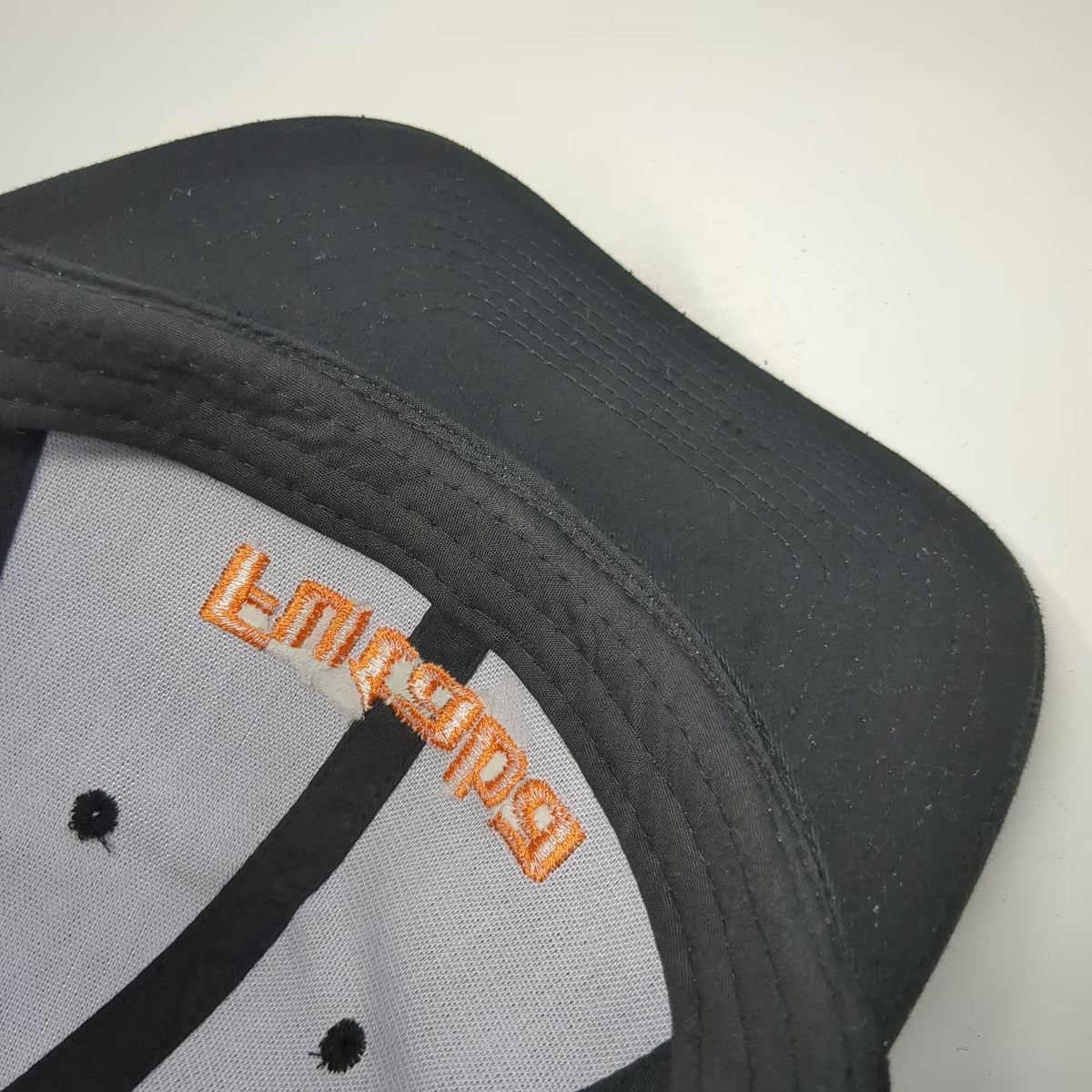 Cobra Snapback Black One Size Futaba Logo Embroidered Structured Adjustable hat