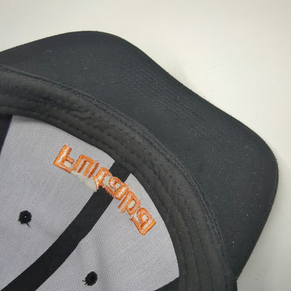 Cobra Snapback Black One Size Futaba Logo Embroidered Structured Adjustable hat