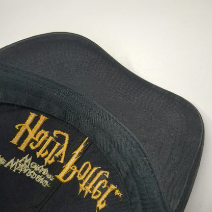 Wizarding World of Harry Potter Baseball Cap Black OSFM Slideback Hat Universal