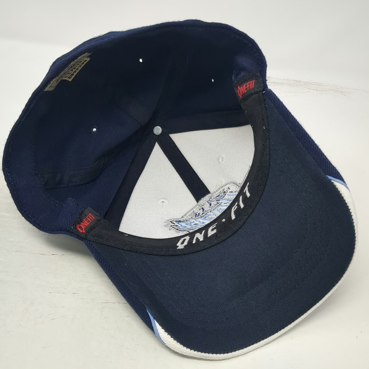 Utah Jazz NBA Top of the World Blue One Size Hat One Fit Two Tone Embroidered