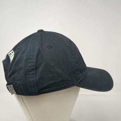 Richardson Baseball Cap Black One Size Jones Family Farm Logo Slideback Hat
