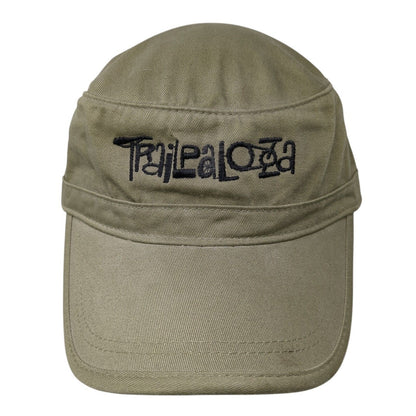 Trailpalooza Slideback Cadet Army Hat Tan One Size Adjustable Econscious