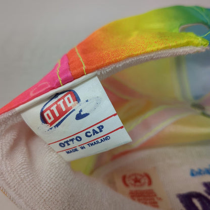 Otto 5 Panel Blue One Size Iwata Spray Equipment Neon Rope Nylon Rainbow Hat