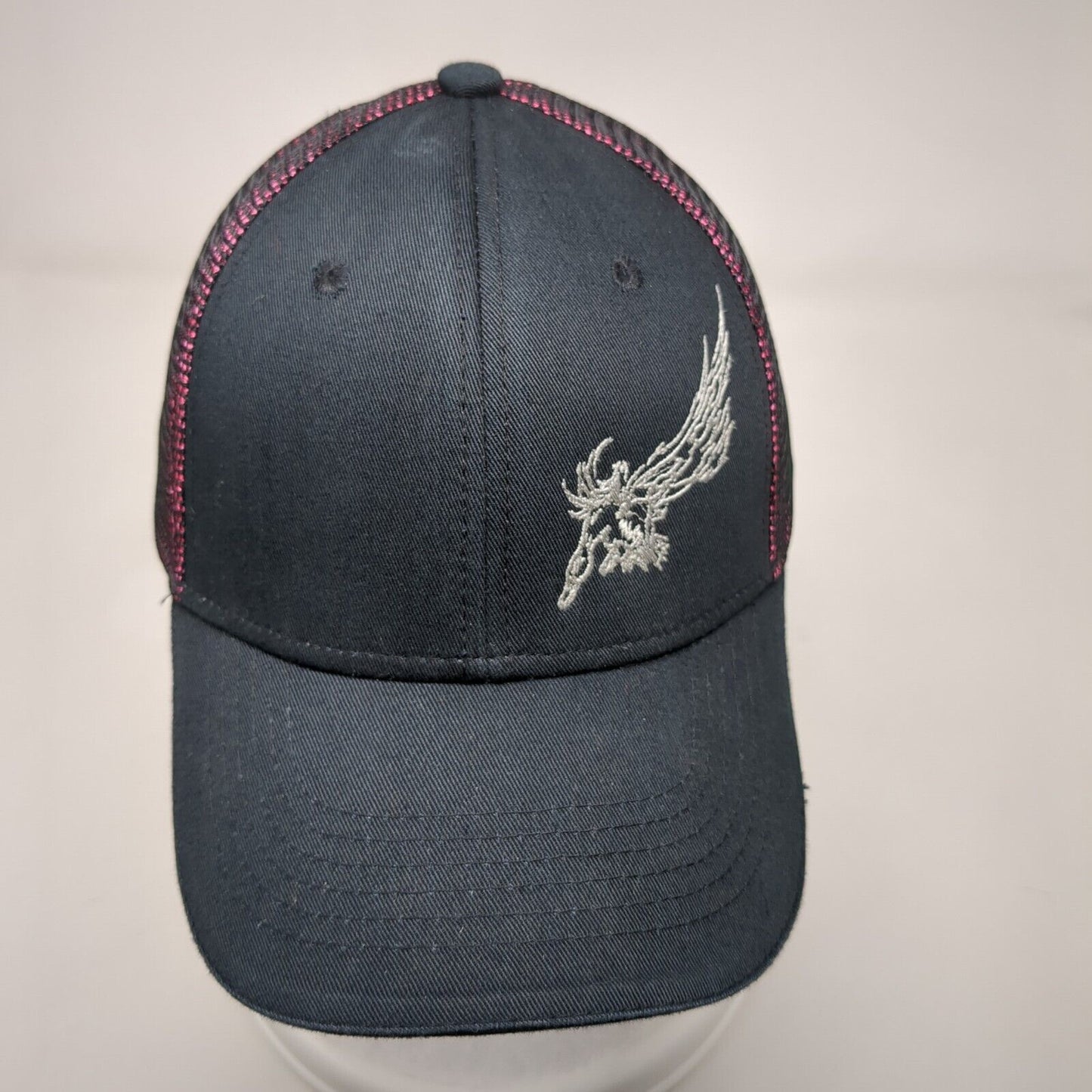 Port Authority Snapback Mesh Back Trucker Hat Multi One Size Embroidered