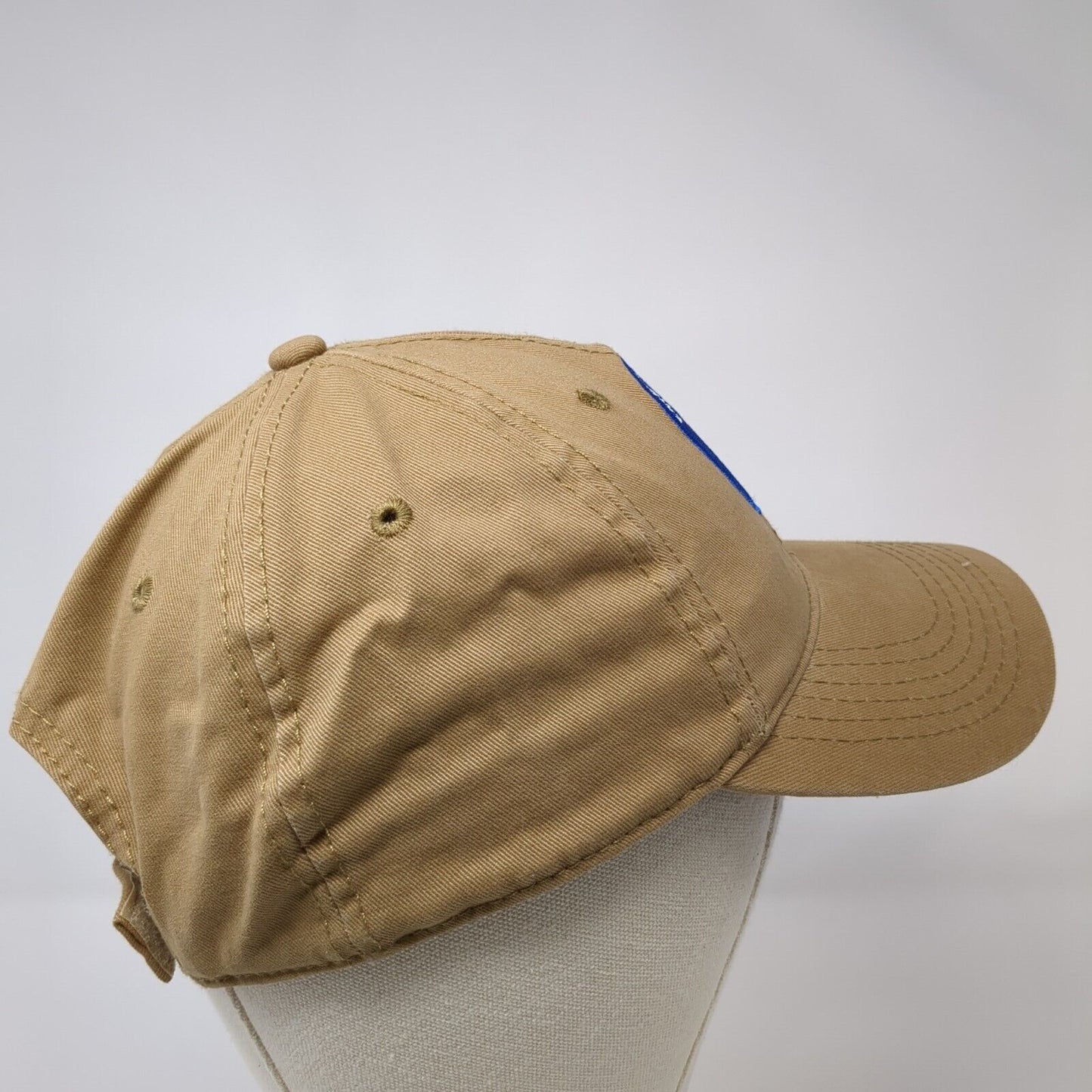 United States Army South Strapback Hat Tan OSFA Embroidered Hit Wear