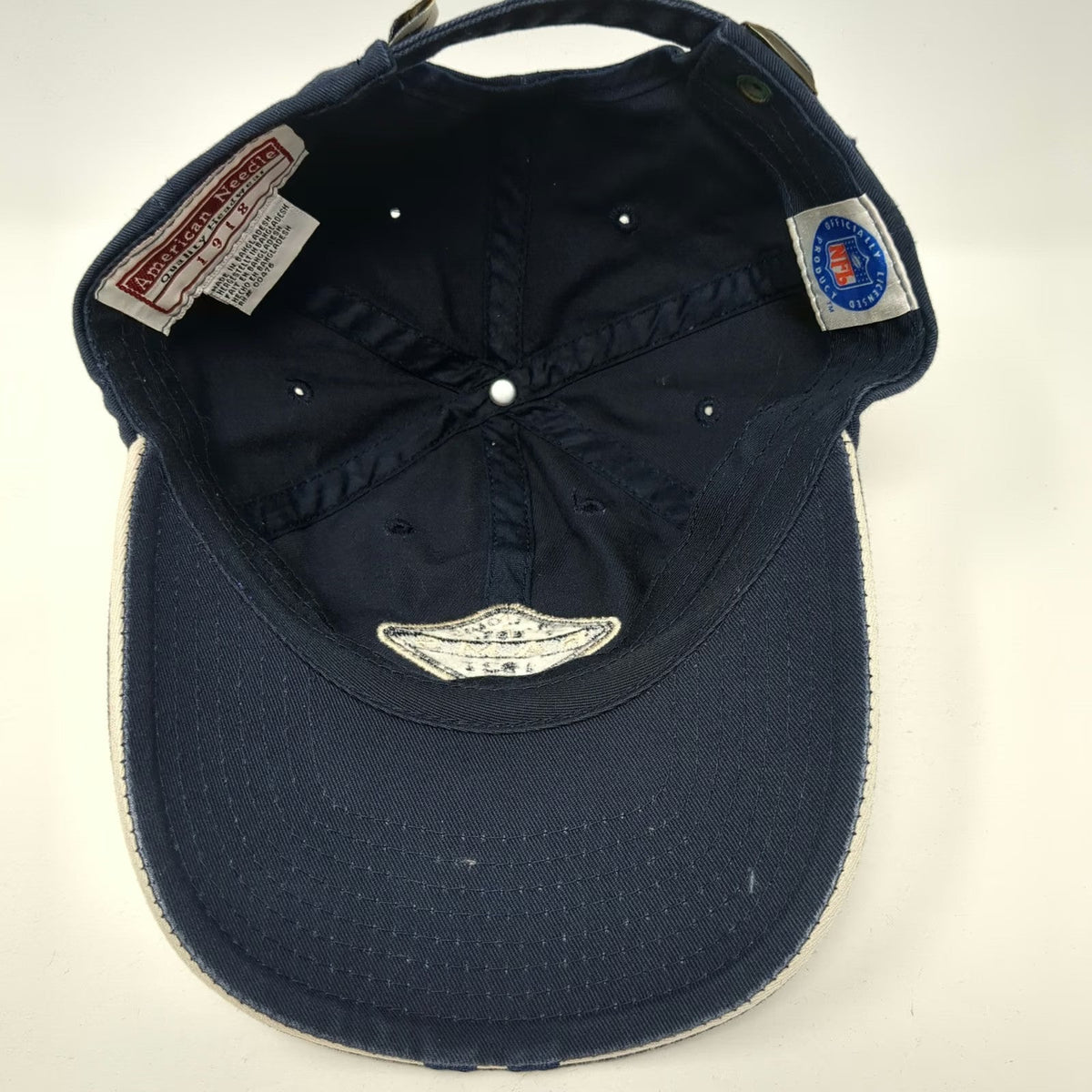 American Needle St. Louis Rams NFL Blue One Size Slideback Patch Cotton Cap Hat