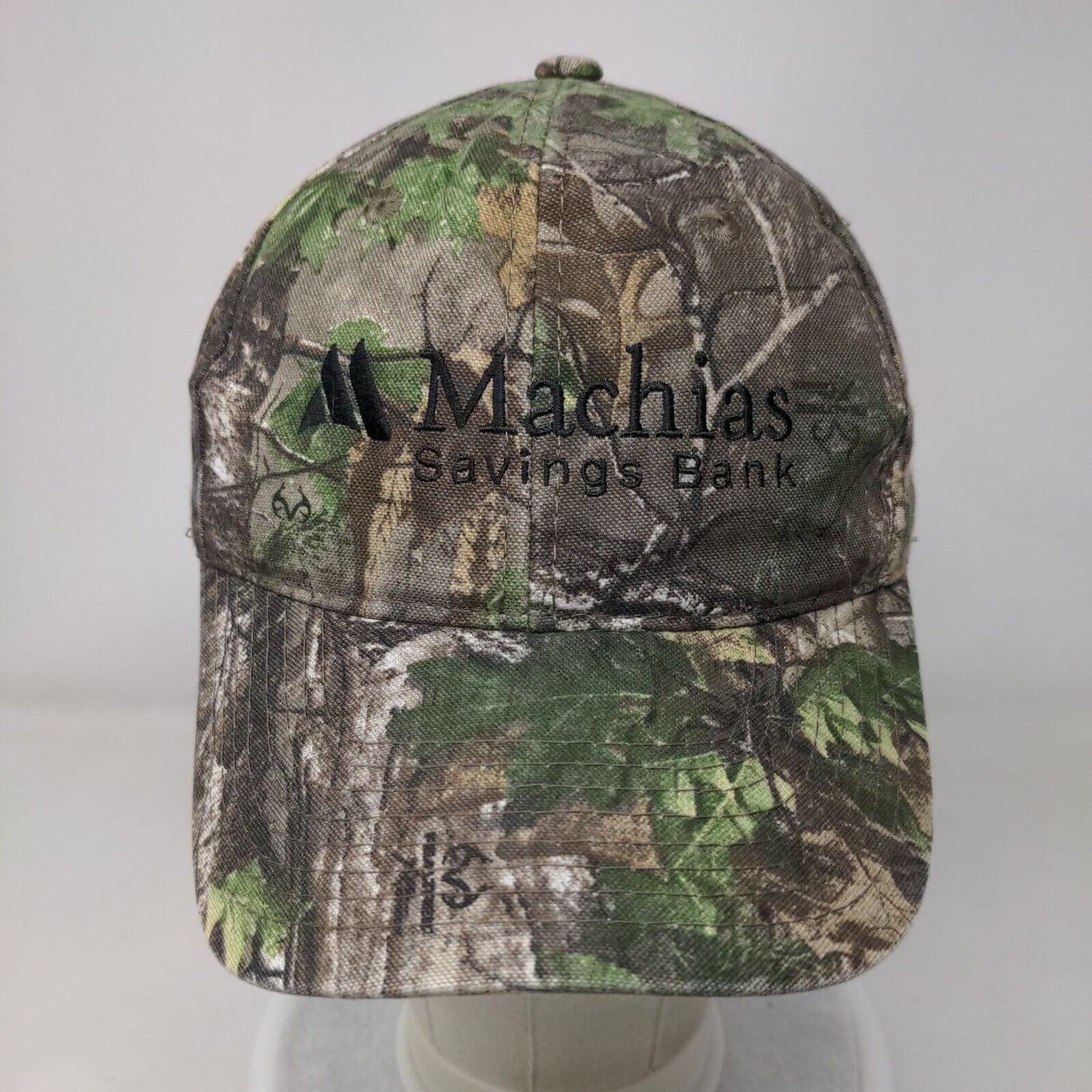 Machias Savings Bank Realtree Strapback Hat Camouflage One Size Port Authority