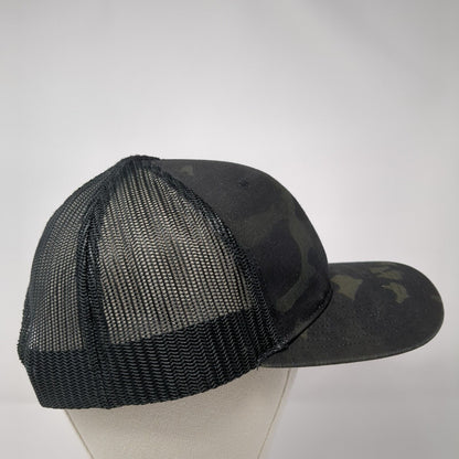 Richardson Snapback 112 Trucker Hat Camouflage One Size Adjustable Mesh Back