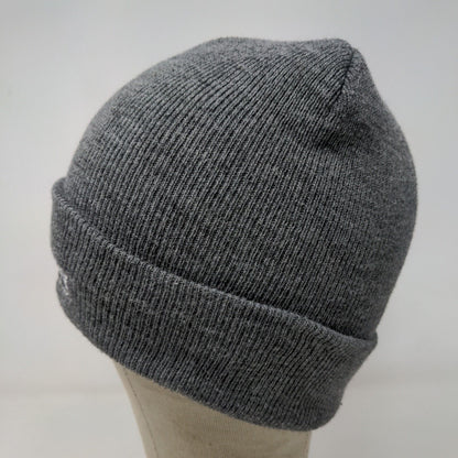 Kixor Herbicide Men's Knit Beanie Hat Cap Gray 100% Acrylic Embroidered Logo
