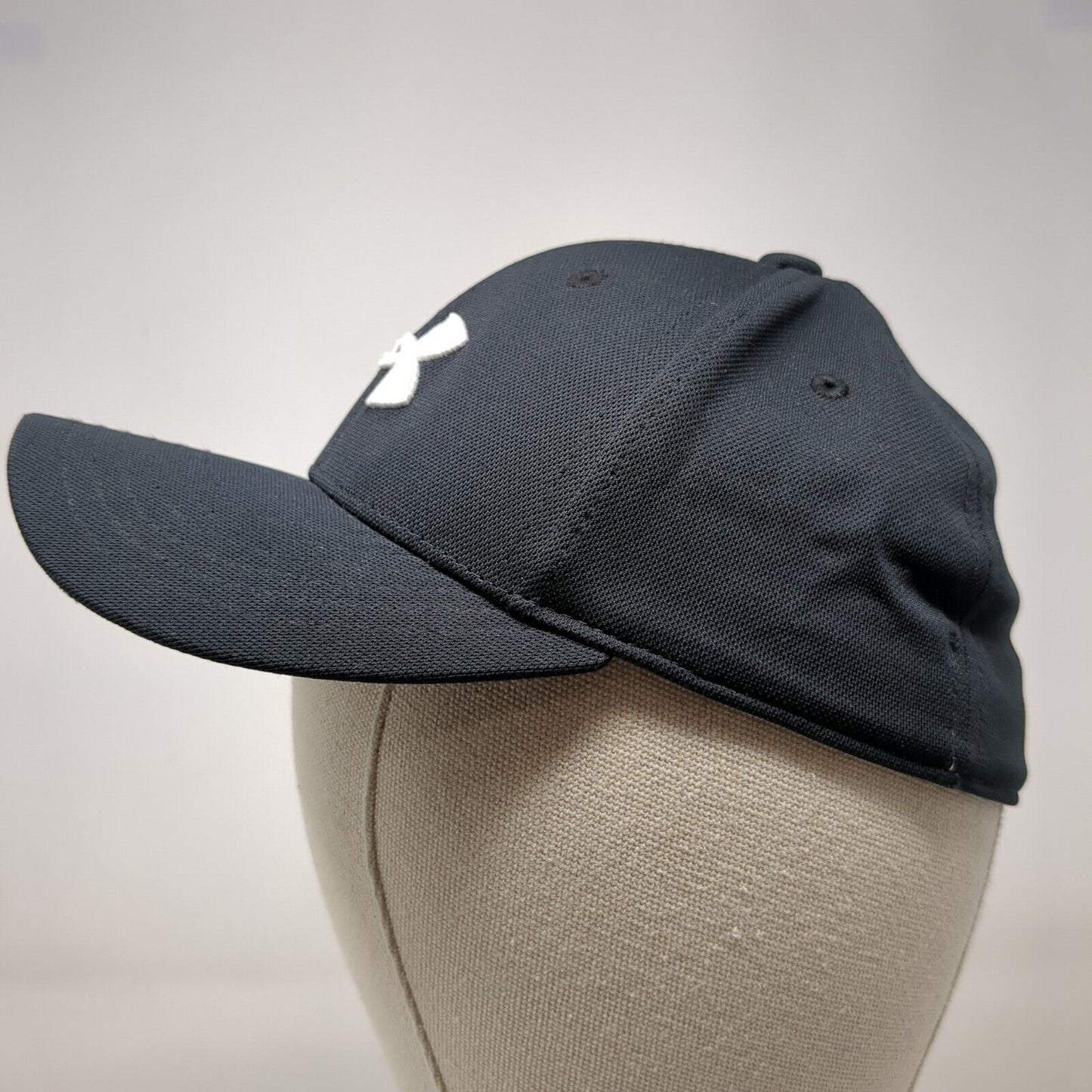 Under Armour Fitted Hat Blue Youth Small/Medium A-Flex Solid 6 Panel