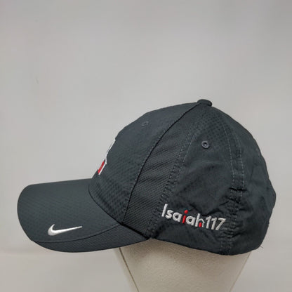 Isaiah 117 House Strapback Hat Gray OSFM Nike Heritage 86 Dri-Fit