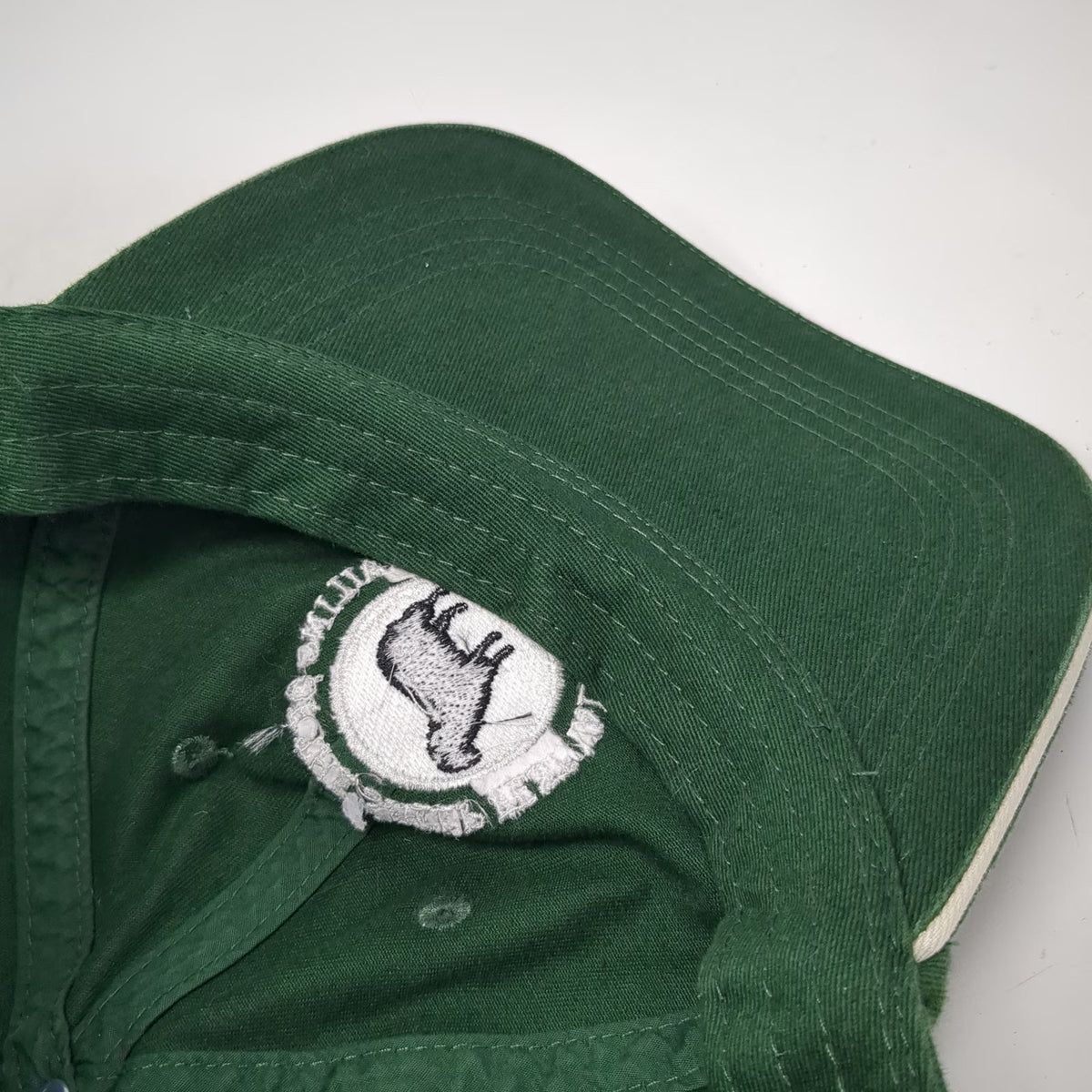 Port Authority Baseball Cap Green One Size Trailing Sheep Festival Idaho Hat