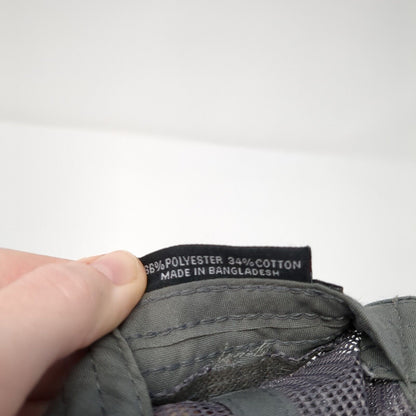 Steelhead Metal Corp. Snapback Trucker Hat Black One Size Mesh Back