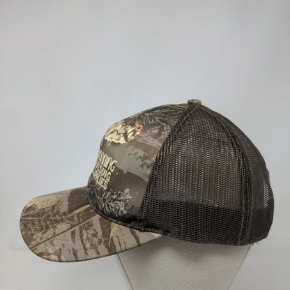Manning Building Supplies Snapback Trucker Hat Camo One Size Richardson