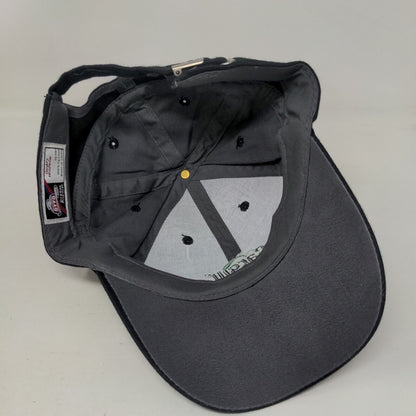 Cargill Slideback Hat Gray OSFM Embroidered Colorblock 6 Panel Otto