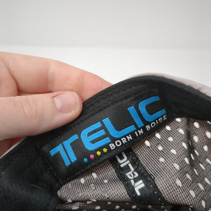 Telic Born in Boise Snapback Hat Gray OS Adjustable Rope Play Hard Recover