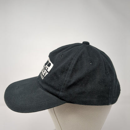Peasley Transfer & Storage Snapback Hat Black One Size Embroidered