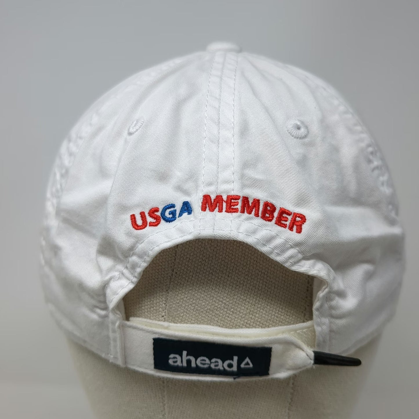 Ahead Baseball Cap White One Size 124th U.S. Open Pinehurst USGA Member Hat Golf