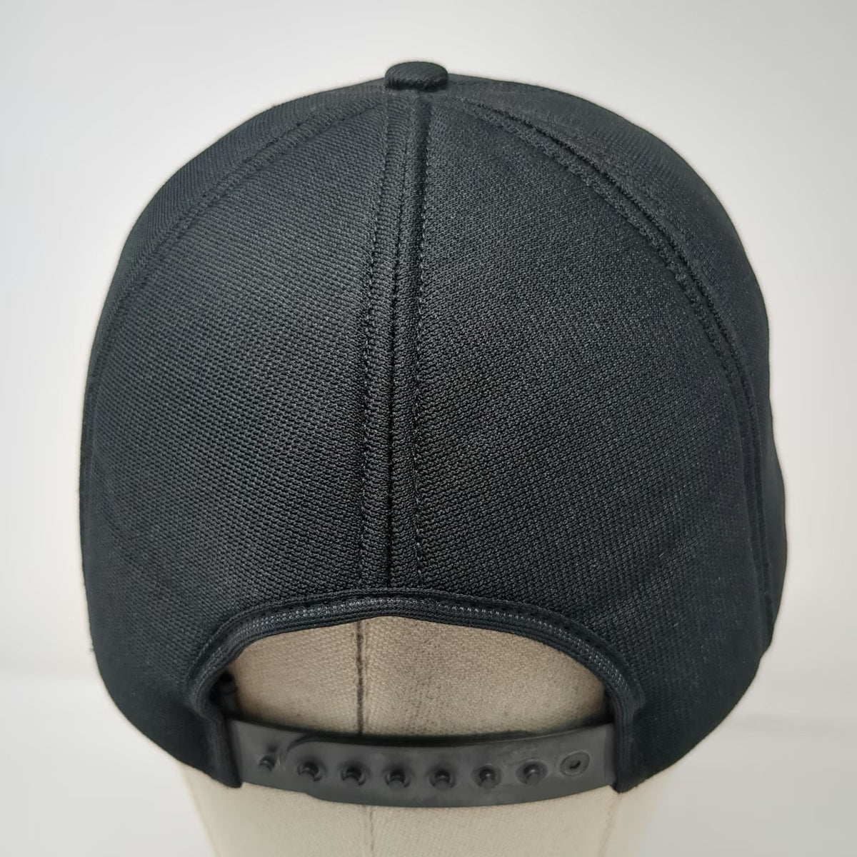 Gus Paulos Chevrolet Geo Black OS Trucker Snapback Hat Made USA Car Vintage