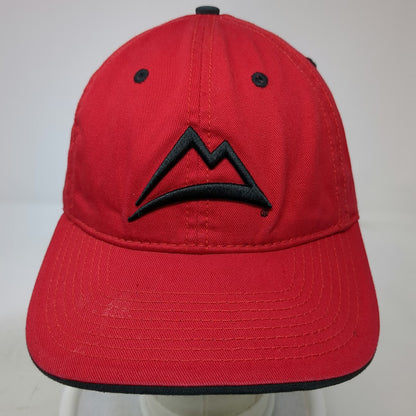 The Game Coors Light Mountain Logo Red Black Baseball Cap Hat One Size Slideback