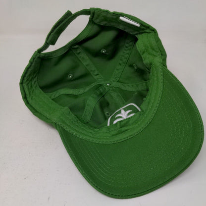 DuPont Pioneer Seed Men's Strapback Hat Green Embroidered Logo