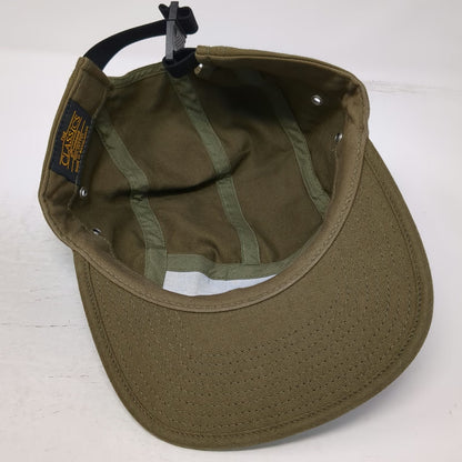 Deckadence 5 Panel Green Hat One Size Strapback Mountain Patch Skate Snowboard