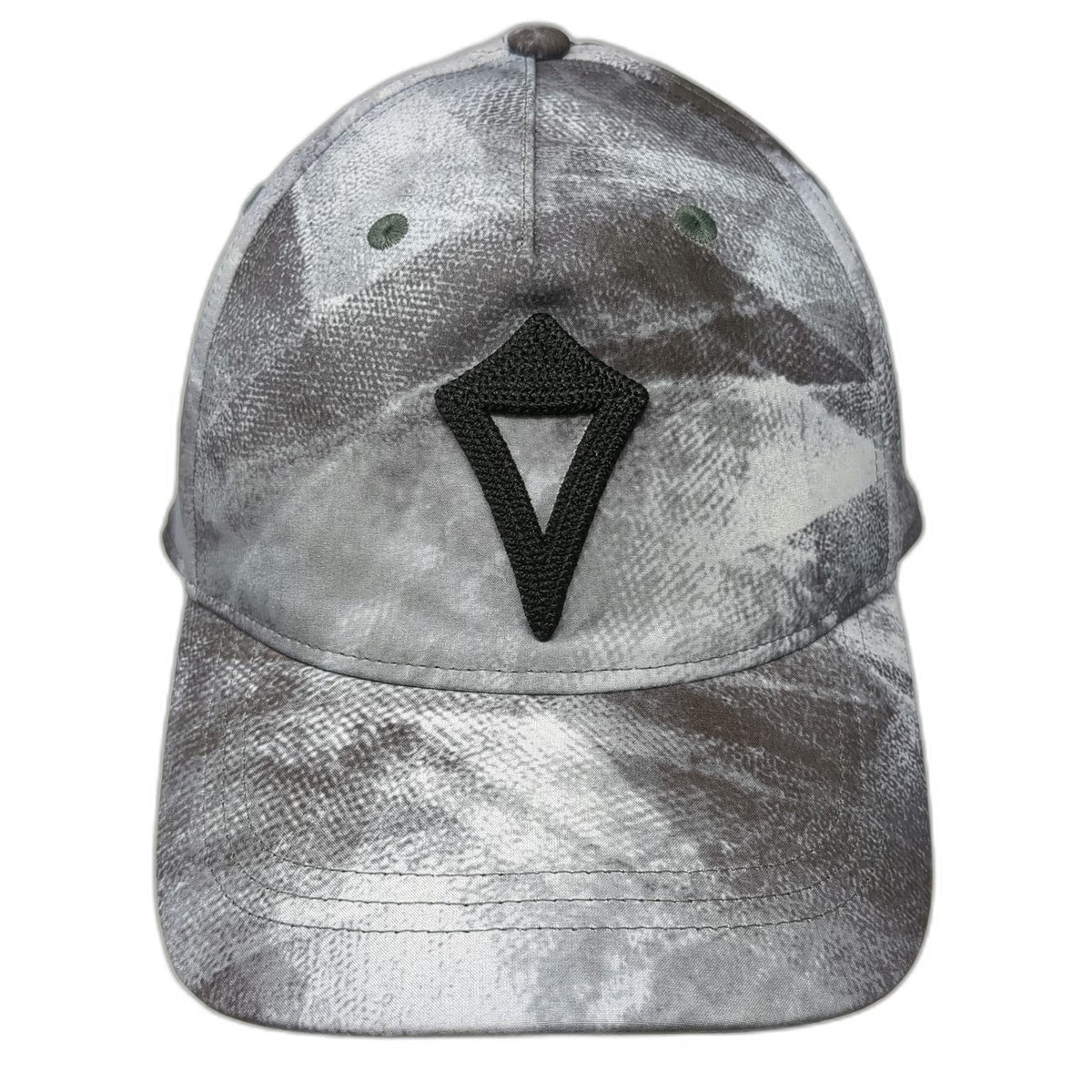 ivivva by lululemon 5 Panel Gray Hat L Snapback Seek Wonder Camo Stretch Graphic