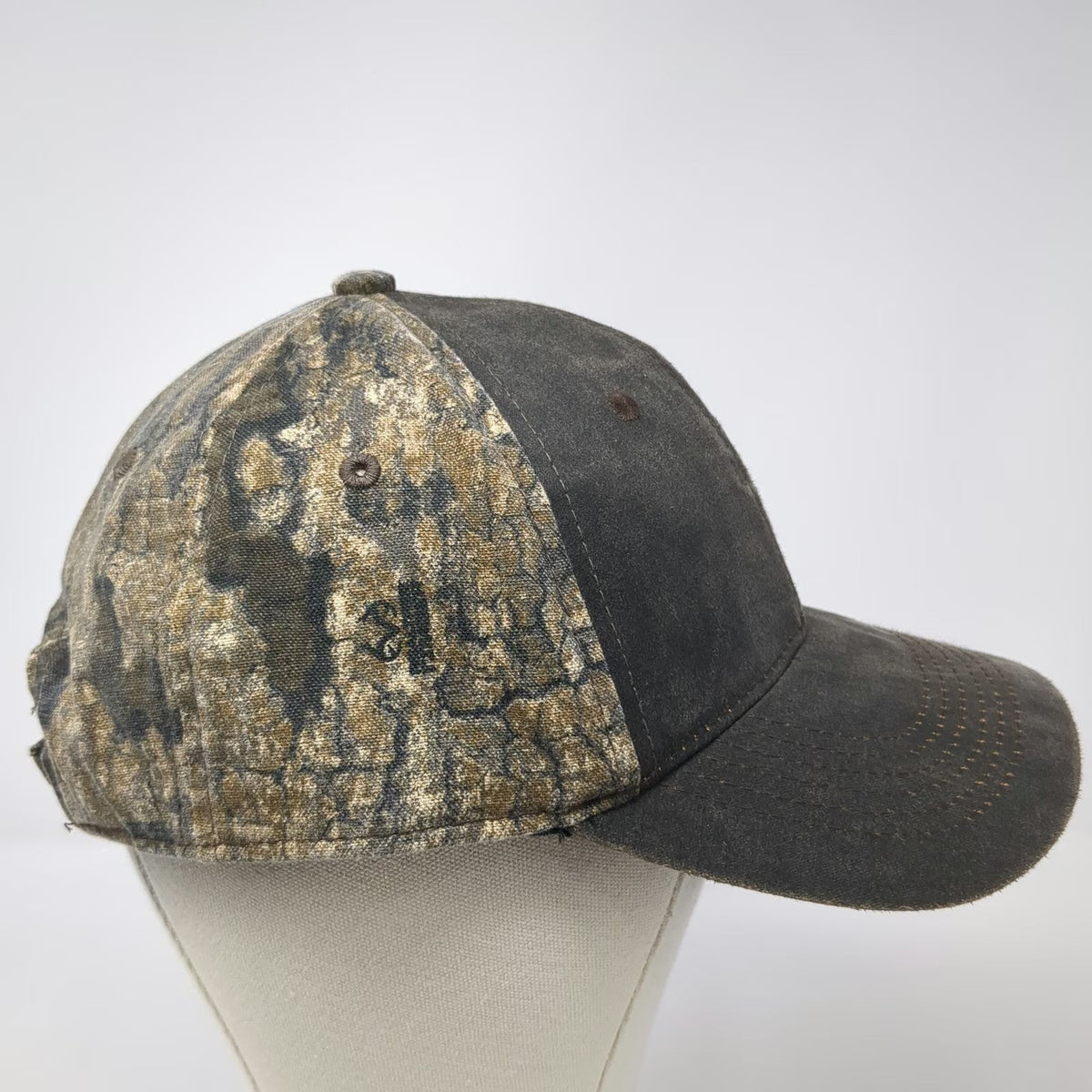Outdoor Cap Baseball Cap Gray Camo One Size California Waterfowl Duck Patch Hat