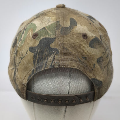 Cap America 5 Panel Brown One Size Advantage Camo Boise Cascade Snapback Hat