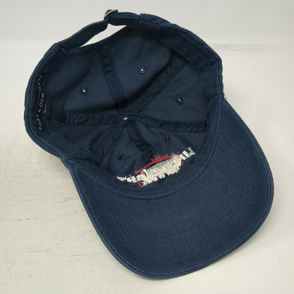 Port & Company Baseball Cap Blue One Size Life Flight Network Slideback Hat