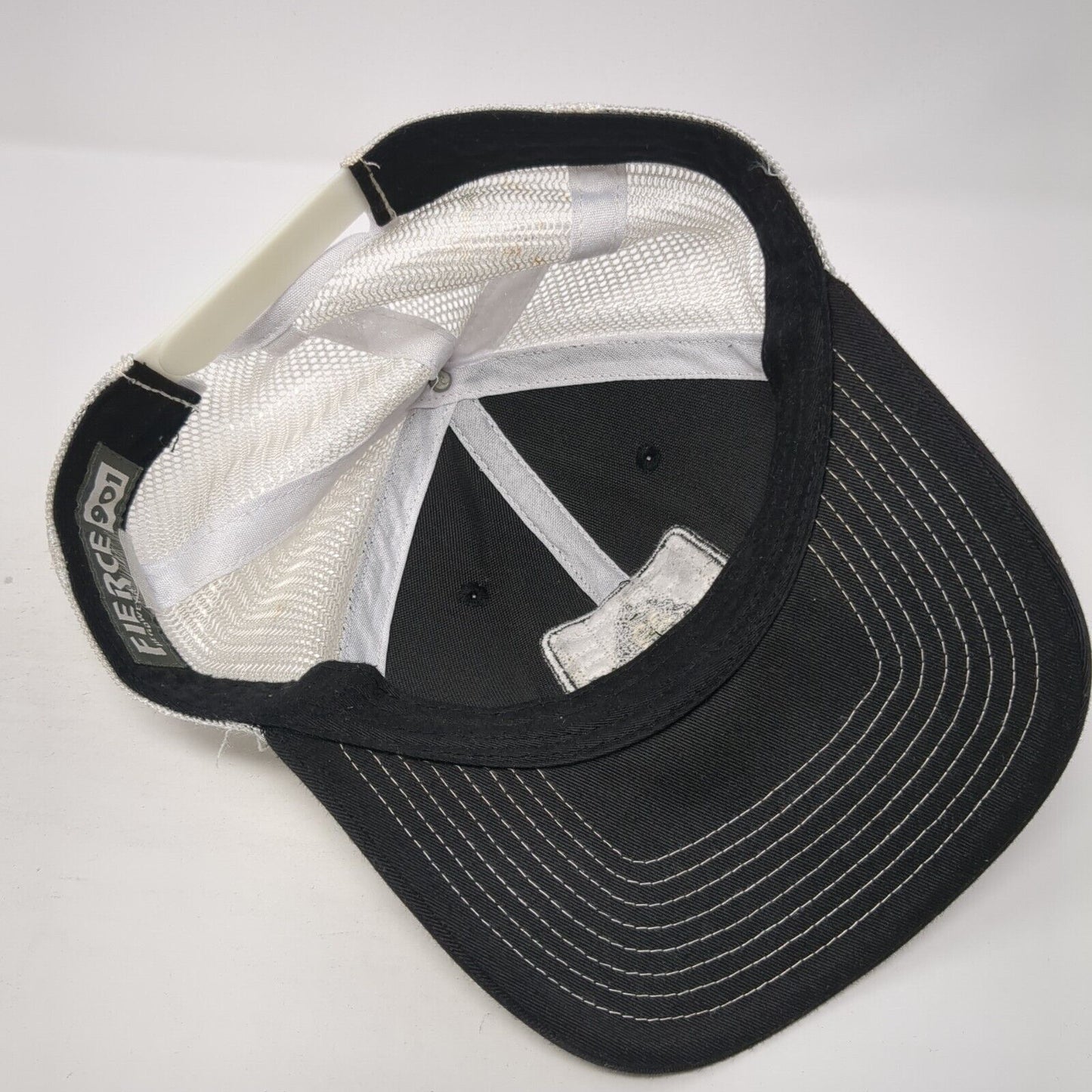 Don't Tread On Me Snapback Trucker Hat Black OS Adjustable Mesh Back Fierce 901