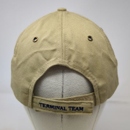 Western Associates Baseball Cap Beige One Size Union Pacific St Louis Team Hat