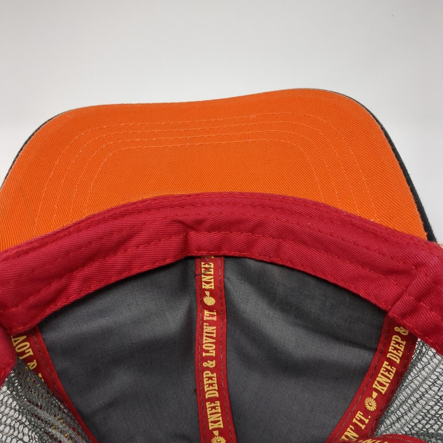 Chicks Dig Me Snapback Trucker Hat Gray One Size Mesh Back Colorblock