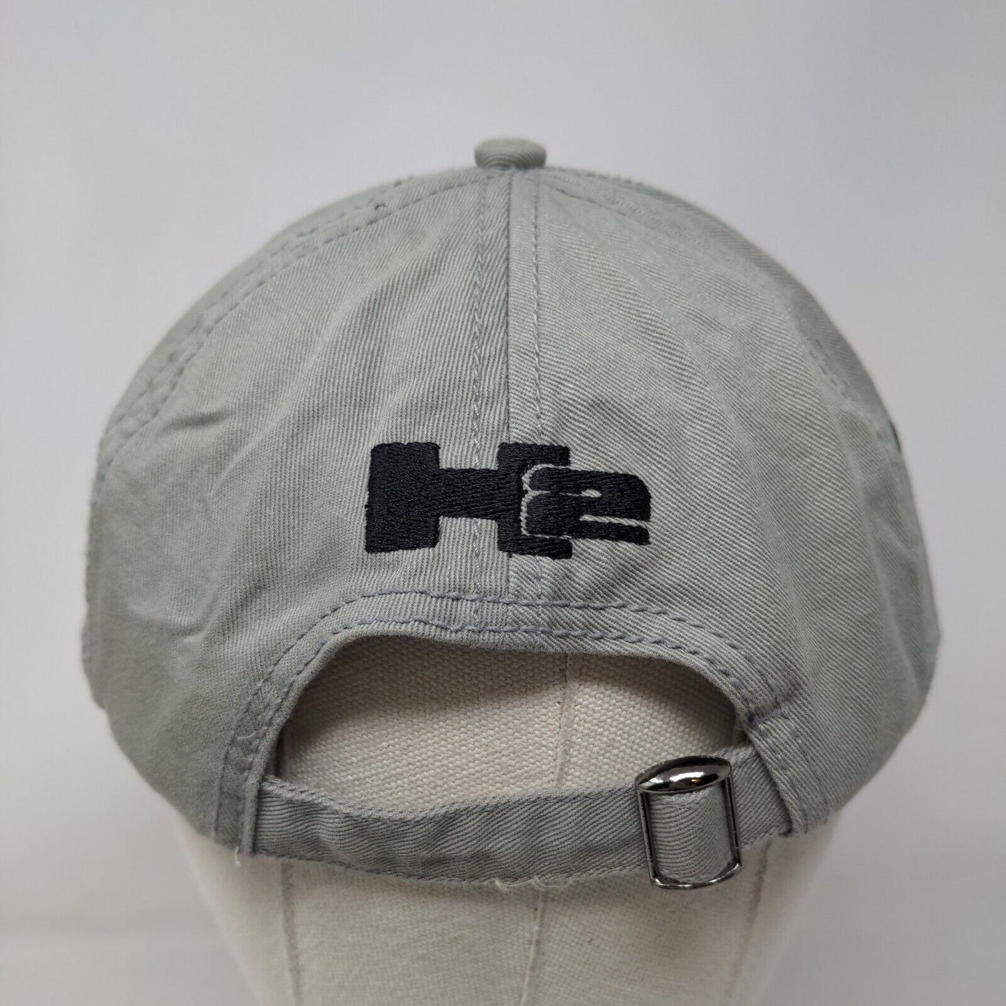 Hummer SUT Slideback Hat Gray One Size Adjustable Embroidered 6 Panel