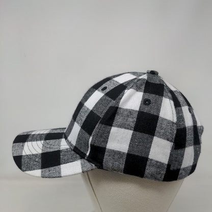 Wuke Slideback Hat Multicolor One Size Adjustable Buffalo Plaid Check