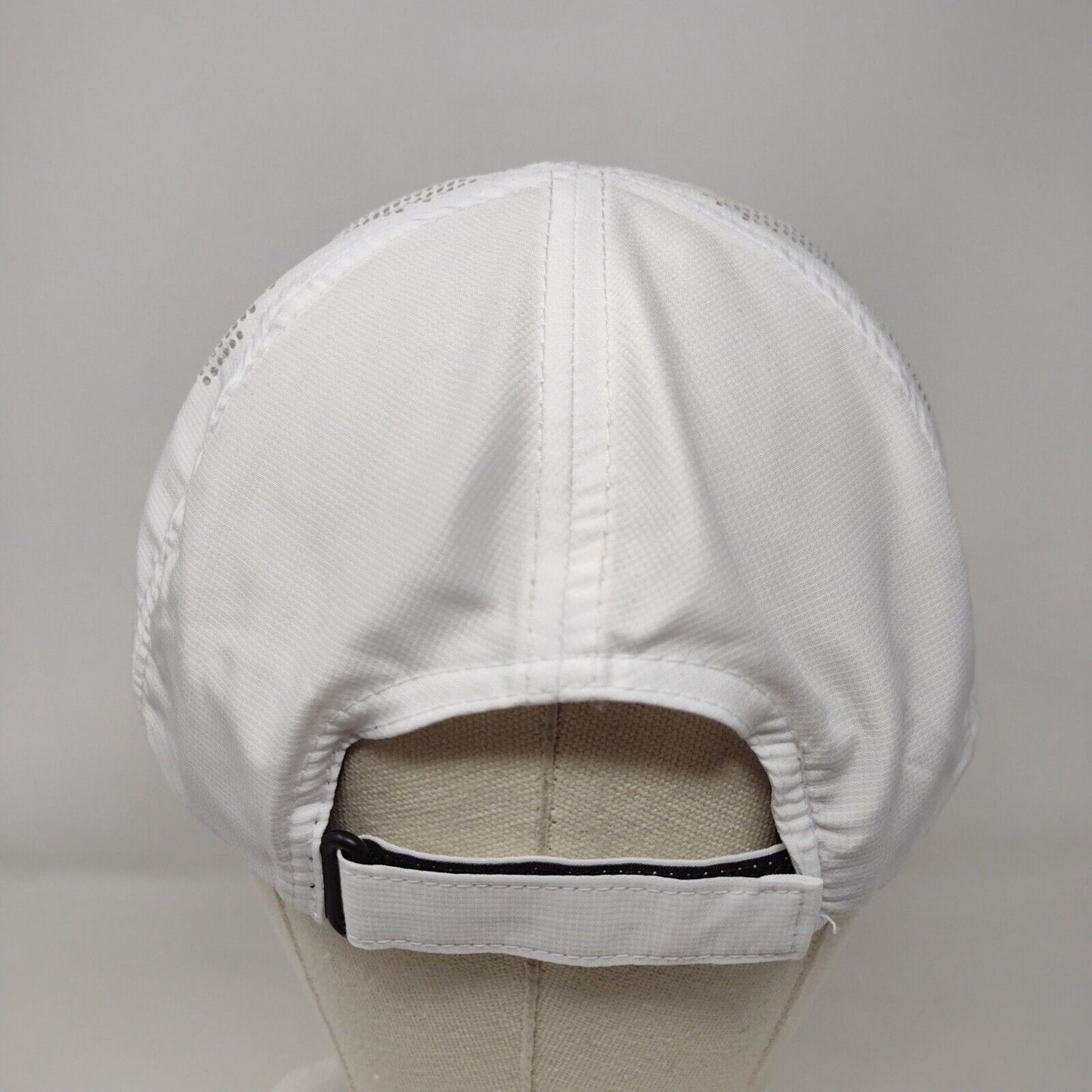 McFarlane Strapback Hat White OSFA Adjustable Embroidered Breathable Hit Wear