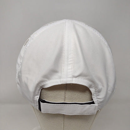 McFarlane Strapback Hat White OSFA Adjustable Embroidered Breathable Hit Wear