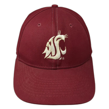 Big Play Washington State Cougars NCAA Cap Red 7 3/4 Fitted Gray Underbrim USA