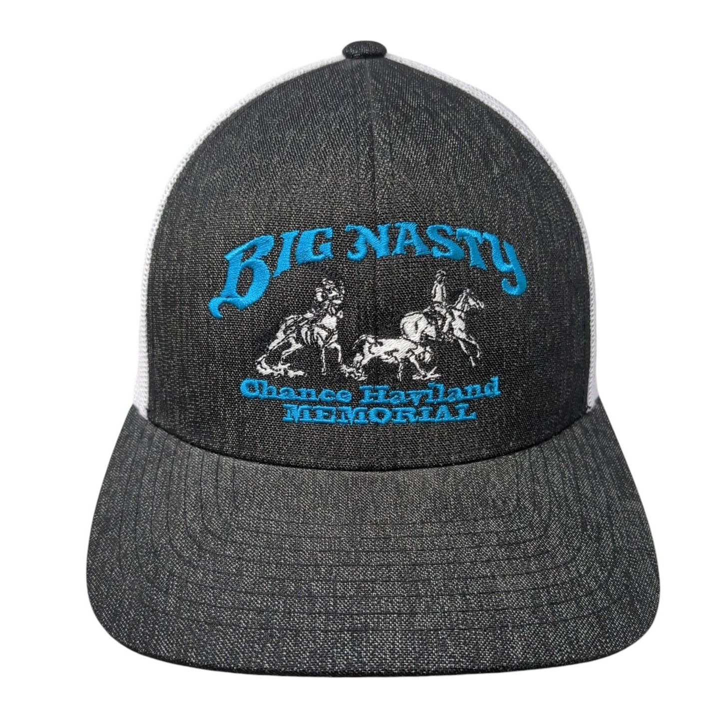 Big Nasty Chance Haviland Memorial Snapback Trucker Hat Black OS Mesh Back