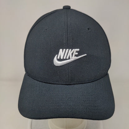 Nike Y&J 4,25,2012 Snapback Hat Black OS Adjustable Embroidered Swoosh Logo