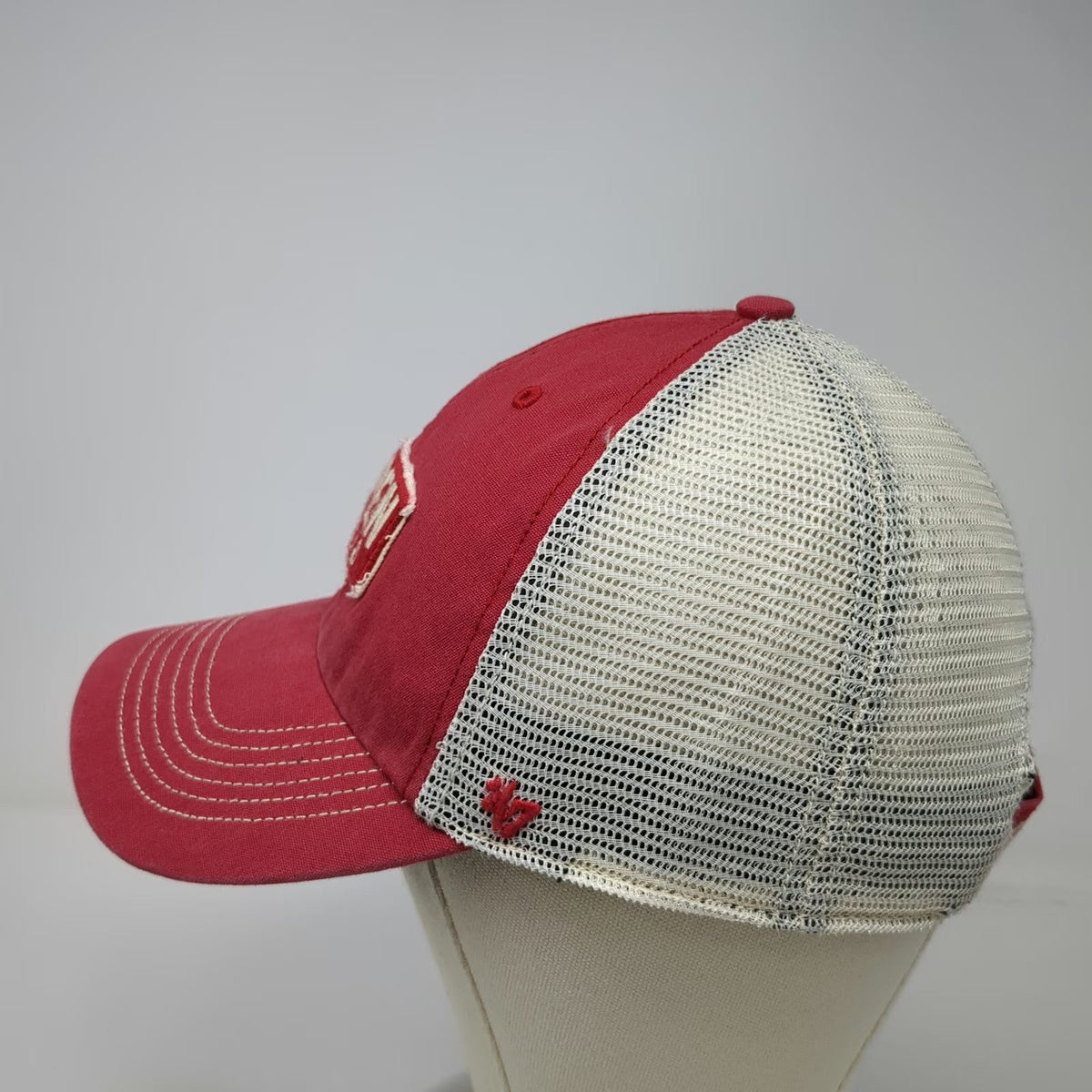 '47 US Open NYC 2018 50 Years Mesh Back Red White Baseball Cap Hat OSFM Tennis
